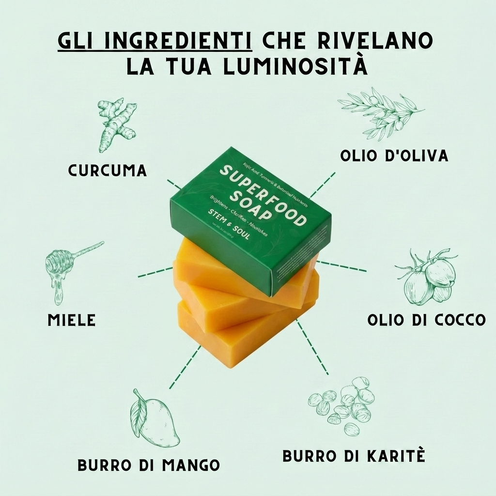 Lumea - Sapone Superfood Macchie Scure